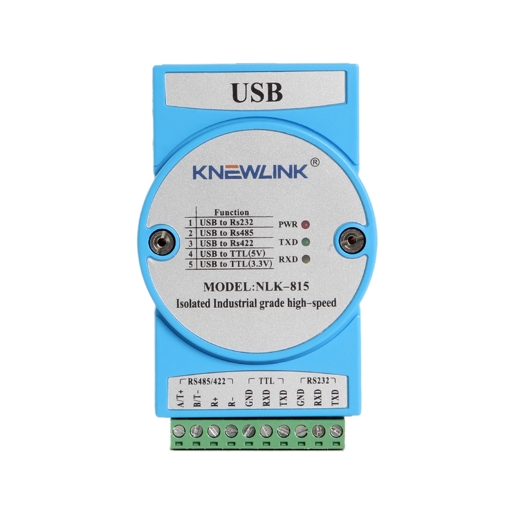 NLK-815工业级隔离型USB转RS232/485/422/TTL